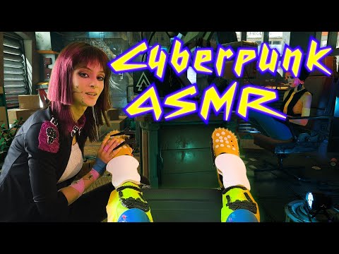 Cyberpunk ASMR | Muscle Implants 🔋 Cybernetic Enhancement Clinic