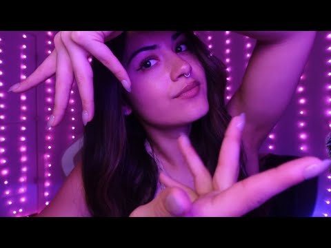 ASMR 🌀 Hypnotic Hand Movements (w Rain Sounds) For Sleep and Relaxation