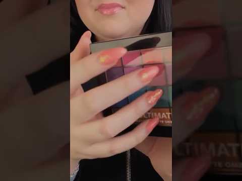Makeuptapping ✨ #asmr #relax #tingles #josefinasmr #tapping #makeup