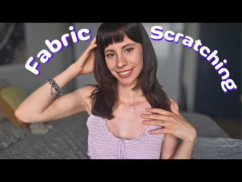 ASMR Fabric Scratching On My Dress & Body Triggers👗