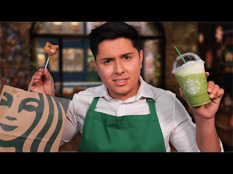 ASMR | Rude Starbucks Holiday Cashier Roleplay