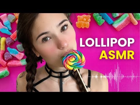 ASMR Lollipop Wet Mouth Sounds