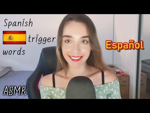 [ASMR] Spanish Trigger Words & Hand Movements (Español)