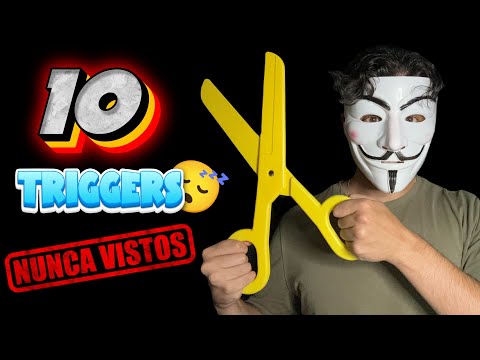 ASMR - 10 triggers RAROS  para DORMIR 💤