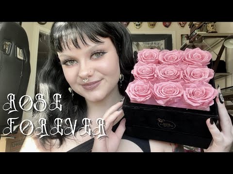 ASMR | Relaxing Rose Forever Triggers 🥀🩷