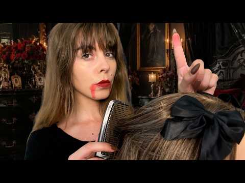 ASMR | Your Strict Vampire Mother Gets You Ready for Vampire Academy 🧛‍♀️  (POV Roleplay)