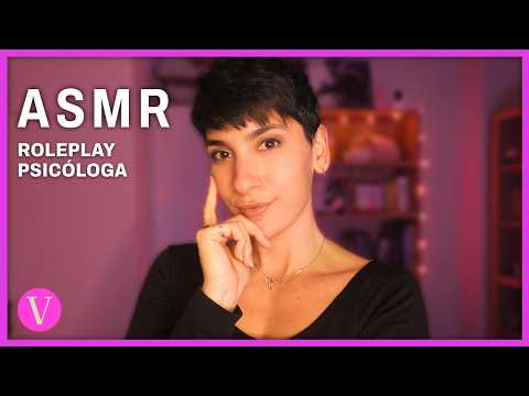 ASMR Español - ROLEPLAY Psicologa. Te ayudo a relajarte y dormir