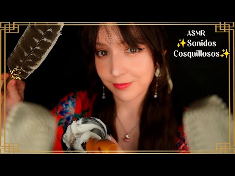 ⭐ASMR Sonidos Cosquillosos para Dormir Bien 💖 [Subtítulos]