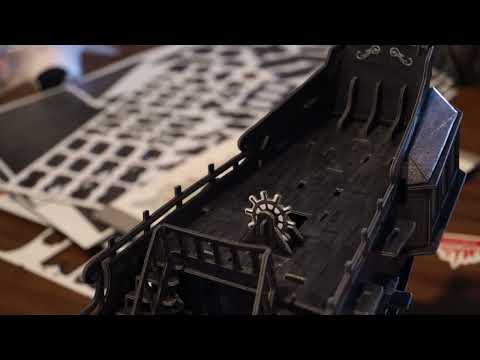 ASMR Crafting:  Queen Annes Revenge pt 3 (whispering) (tapping)
