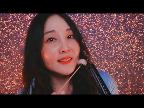 👂🏻 솜털 귀이개 + 못 알아듣는 팅글｜Inaudible Sounds ASMR