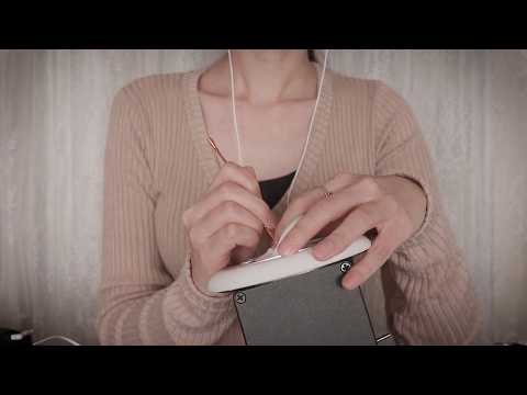 ASMR 걸려있는 귀지 노골적으로 긁어내는 귀청소 (노토킹)