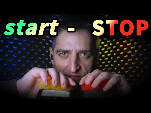 Start-Stop #Hesitation Anticipatory #ASMR #SleepAid