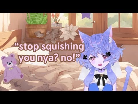 “ASMR” Roleplay: Your Clingy Catgirl Sister who Might be Yandere Gets Jealous about Your Dream and 🥞