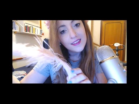 ASMR❅Laboratorio del Sueño❅Caricias de Pluma y Carga de Motivación❅