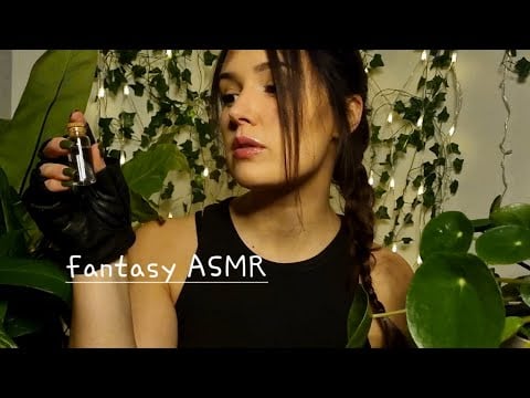 Lara Croft tends to your injuries | ASMR