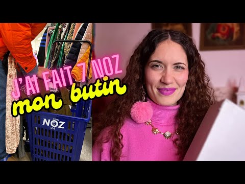 ASMR - J'ai fait 7 Noz différents pour ça (haul try on) + concours🩷