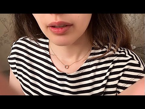 Unbelievably Relaxing ASMR Face Touch + Mouth Sounds ☽ Instant Sleep & Total Mind Calm!
