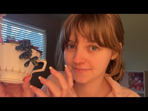 囁き声ASMR - 色々なアイテムのタッピングとスクラッチング | asmr日本語