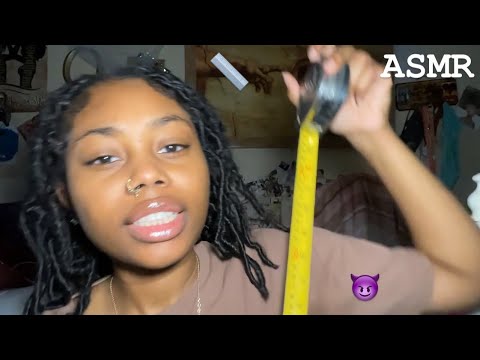 ASMR| Fast & Aggressive Chaotic Attention On You🫵🏽(Measuring You, Check Up😈😂) + Roleplay