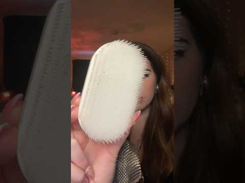 Sensory brush asmr #asmr #tingles #triggersforsleep #asmrrelaxation #visualtingle #relax #sleep