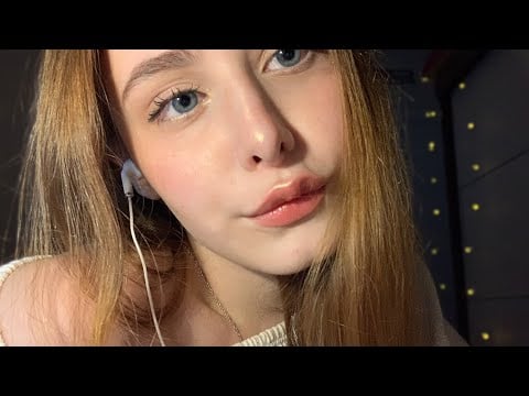 ASMR 🇧🇷 𖥔 carinho nas suas orelhas para dormir // mouth sounds 