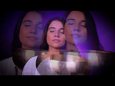 ASMR 3 HORAS: Purificação com Sons Curativos ♡ Sussurros, Sino Tibetano, Sound Healing para Dormir