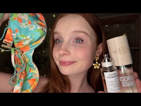 ASMR Kind Rich Girl Gets You Ready For Vacation 🥥🌊🌺🐬