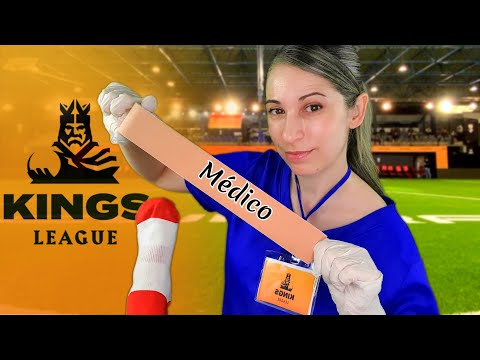 ASMR Médico de FÚTBOL en la KINGS LEAGUE | Acento Sureño | SusurrosdelSurr