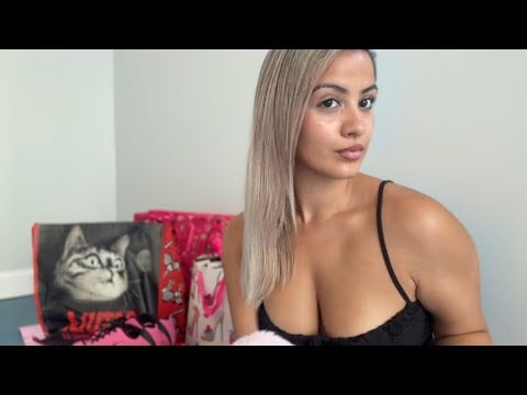 ASMR everything I got for my birthday 