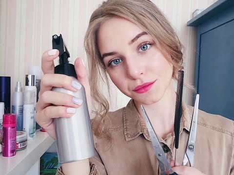 АСМР Парикмахер. Ролевая игра 💕 | ASMR Hairdresser Role Play 💕