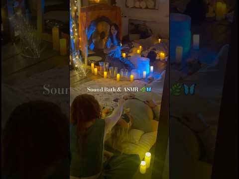 The most wonderful evening was had last night… So Dreamy… So much Care 🫶 #asmr #relax #soundbath