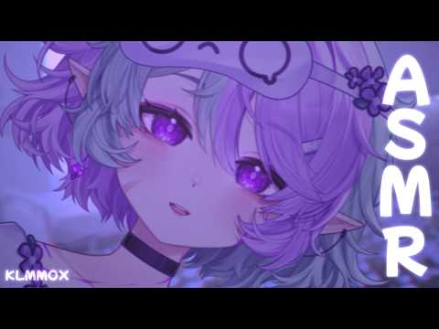 ASMR | Sleepy Elf Whispering (Hamu Hamu, Head Pats & Snip Snip)