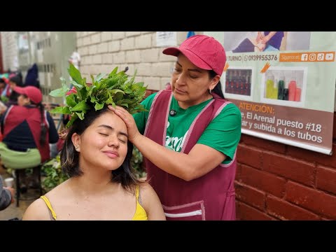 ASMR, SPIRITUAL CLEANSING AT THE MARKET WITH MARITZA & SOFY