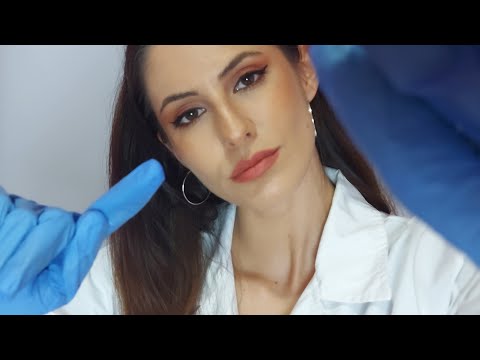 ASMR Cranial Nerve Exam | Glove Sounds For Tingles | ASMR In Bulgarian| Преглед при невролога| RP