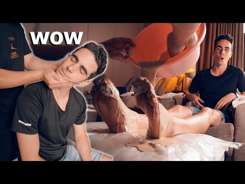 ASMR: Il MIGLIOR Massaggio Cinese ai Piedi del Mondo con Argilla Calda