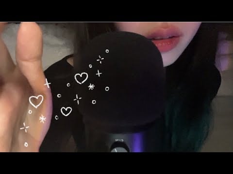 ASMR] 나른나른한 느린 트리거와 미쳐버린 시각적 팅글💤(+부정적 생각 뽑기)/잠오는asmr😴/불면증asmr