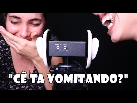 ERRO DE GRAVACAO ASMR!!