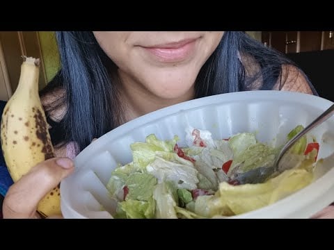 ASMR comiendo ensalada 🤗