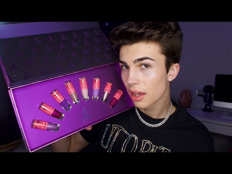 ASMR- Jeffree Star Blood Lust Liquid Lip Swatch