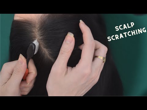 ASMR Scratching Scalp, Relaxing Head Scratch, Sounds For Reduce Headache, Stress, Unwind
