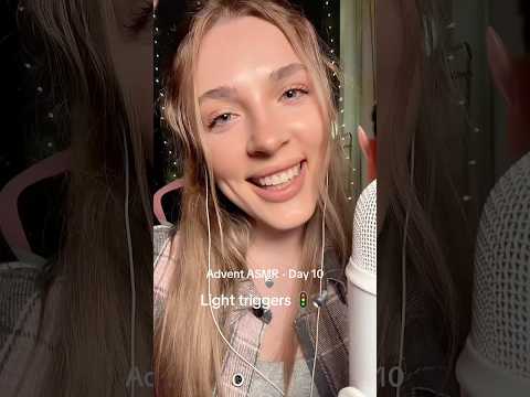 Missed a few days so posting 3 Advent ASMRs today🤍✨#asmr #asmrsounds #british #american
