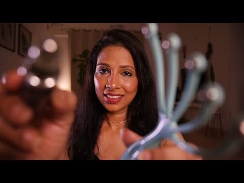 Migraine Relief ASMR (Hindi) | Instant Headache Relief Through Soothing Sounds! (dark screen)