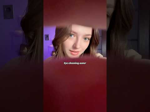 Eye cleaning asmr #asmr #asmrsounds #asmrrelax #asmrtingles #asmrwhispers #asmrsleep #relax #tingles