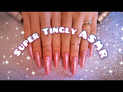 ASMR Tingles & Sleep Time! 💤 Mic Scratching, Wood Tapping & Scratching, Kinetic Sand & more