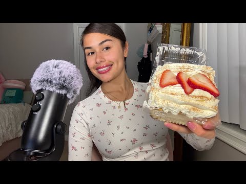 asmr : tres leches cake (homemade) 🍰