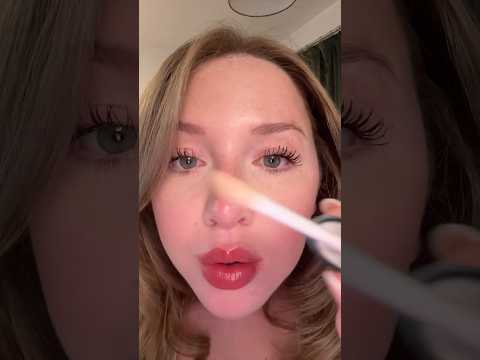 Punching, glossing, brushing your face #personalattention #asmrmouthsounds #asmrfacebrushing