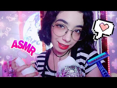 ASMR NAMORADA FAZENDO SUA BARBA | ROLEPLAY