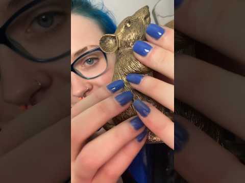 ASMR RAT CANDLE HOLDER 🐀 #asmrscratching #shorts #tappingasmr #asmr