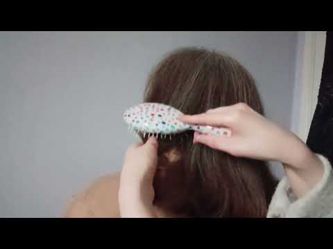 ASMR - Hair Brushing/Play On A Real Person (No Talking)