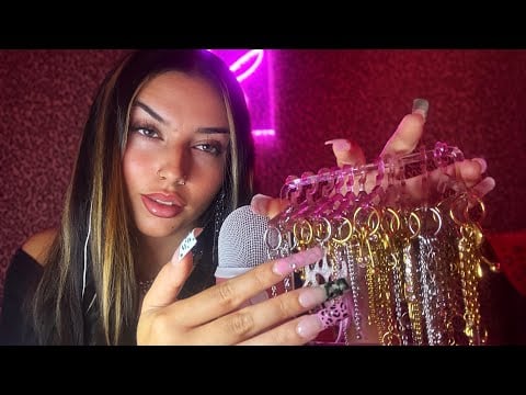 ASMR : MA NOUVELLE COLLECTION DE BIJOUX AVEC ONGLES XXL